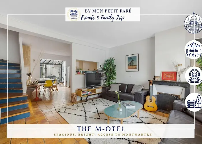 M-Otel - Groupes & Familles - 5 Min Montmartre