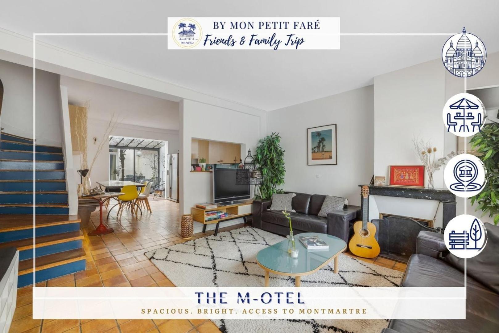 Apartment M-otel - Groupes & Familles - 5 Min Montmartre *